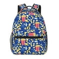 College Backpack for School Cute Popcorn No.1001 Casual Laptop
