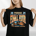 thumbnail image 1 of College Basketball Final Four 2024 Graphic T-shirt University Top,for men and women up to 5XL, 1 of 2