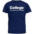 thumbnail image 1 of College: Blurriest 4 Years T-Shirt - Small, 1 of 1