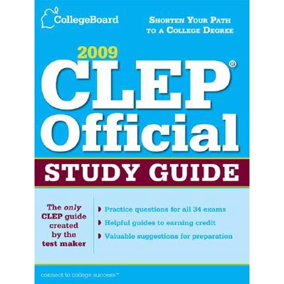 Pre-Owned College Board CLEP: Official Study Guide: CLEP Official Study Guide (Paperback)