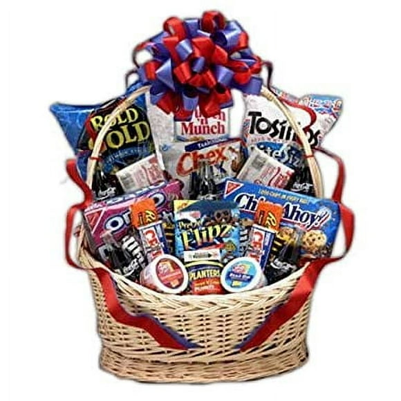 College Care Package: Coca Cola and Snacks Gift Basket - Small