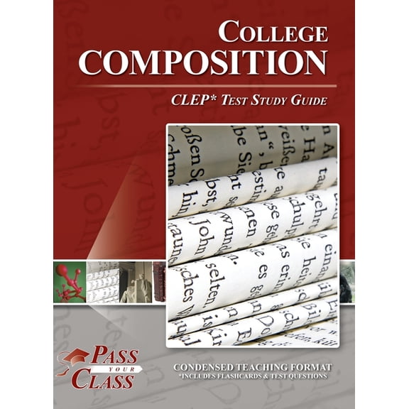 College Composition CLEP Test Study Guide, (Hardcover)