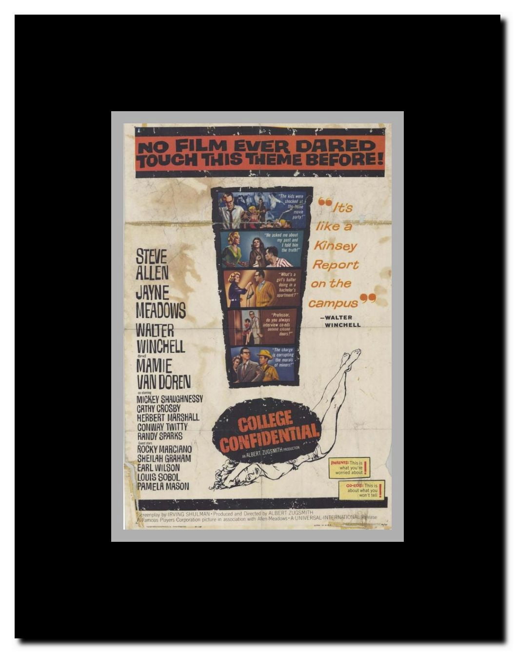 College Confidential Framed Movie Poster
