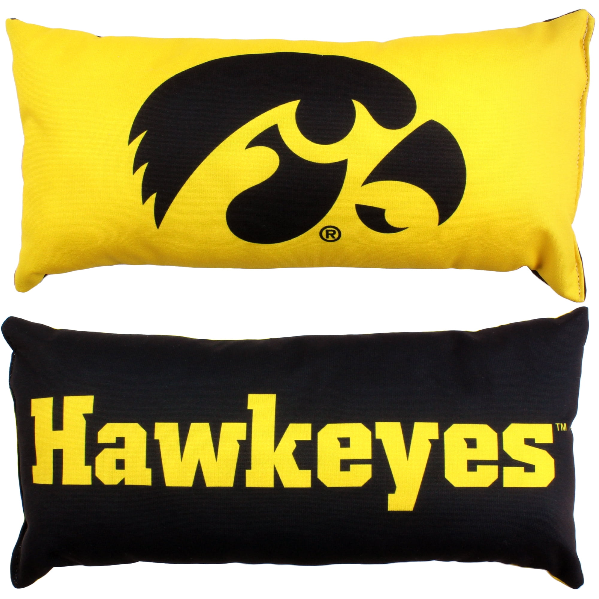 College Covers 16" x 6" Iowa Hawkeyes Polyester Bolster Pillow