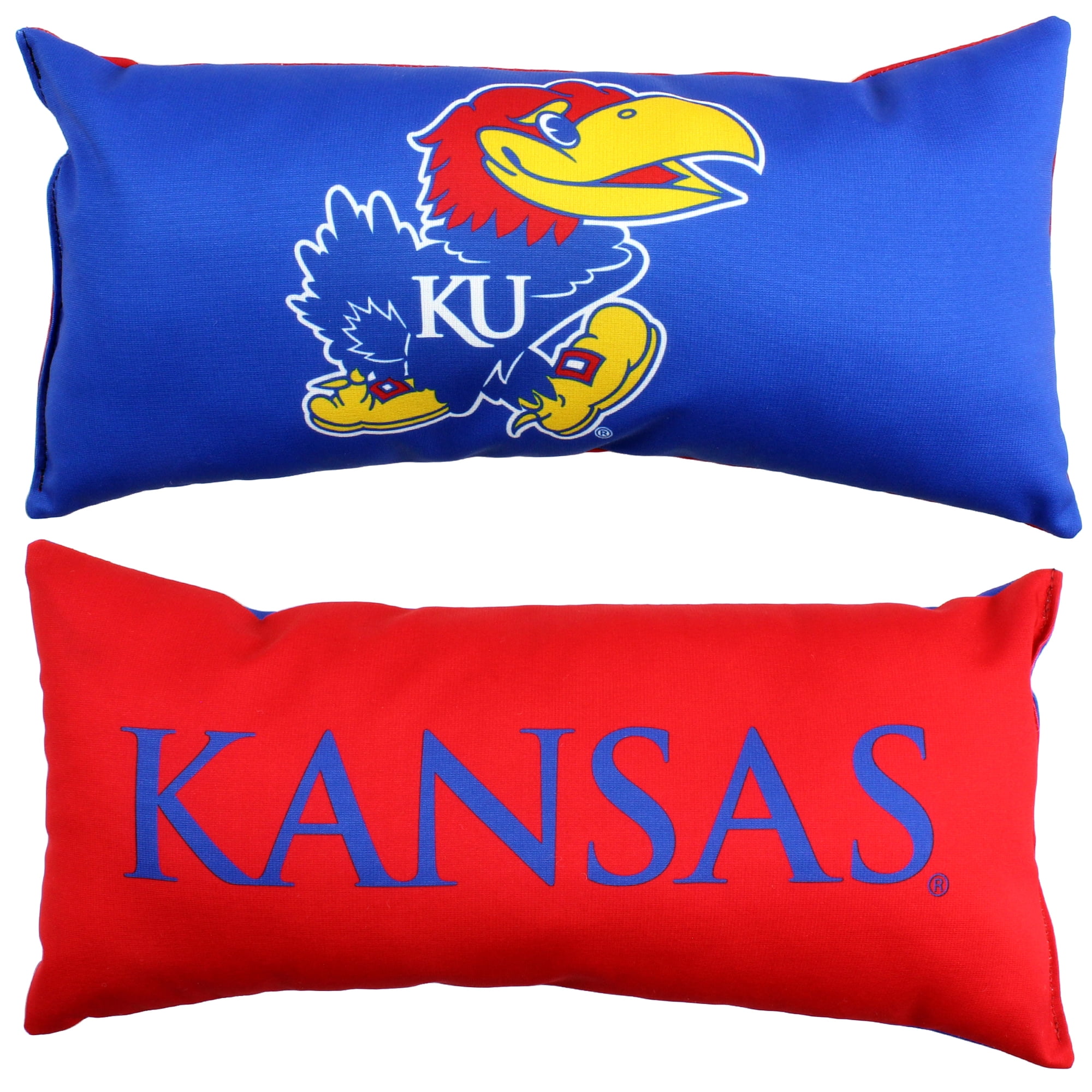 College Covers 16" x 6" Kansas Jayhawks Polyester Bolster Pillow