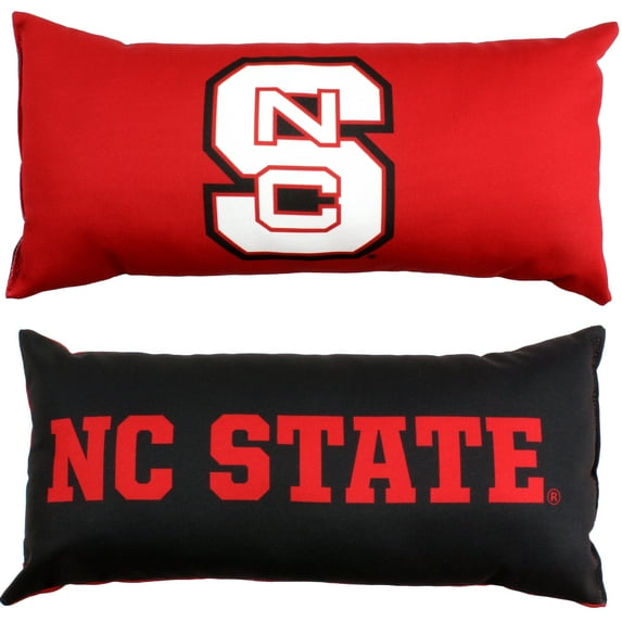 College Covers 16" x 6" NC State Wolfpack Polyester Bolster Pillow
