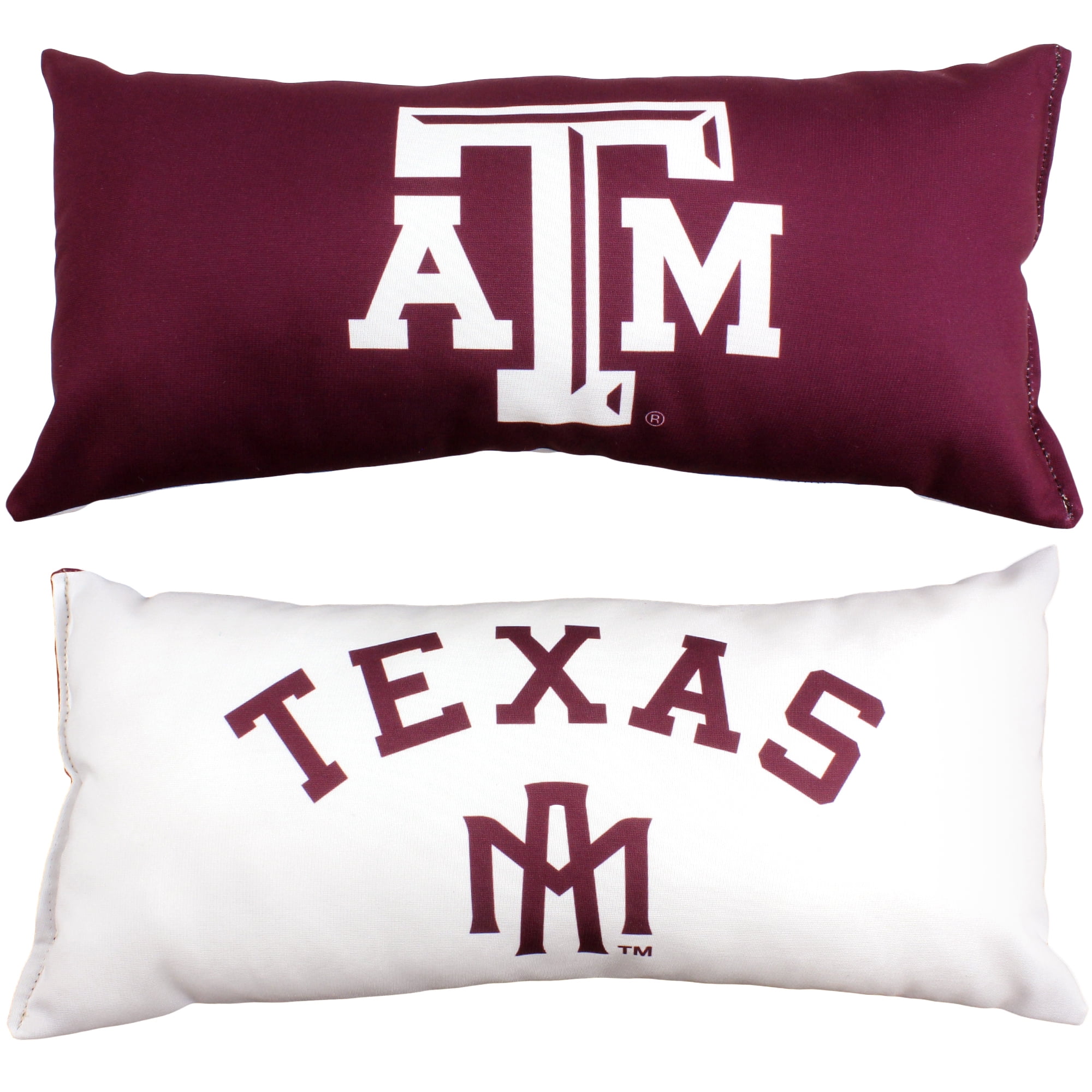 College Covers 16" x 6" Texas A&M Aggies Polyester Bolster Pillow