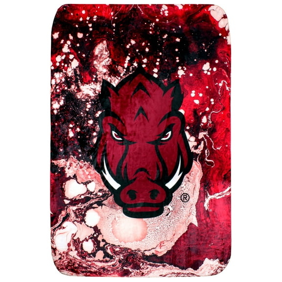College Covers Arkansas Razorbacks Sublimated Soft Throw Blanket, 42" x 60"