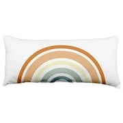 College Covers Boho Rainbow Double Sided Pillow Warm 16"x8" Small