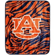 College Covers Everything Comfy Auburn Tigers Soft Raschel Throw Blanket, 60" x 50"