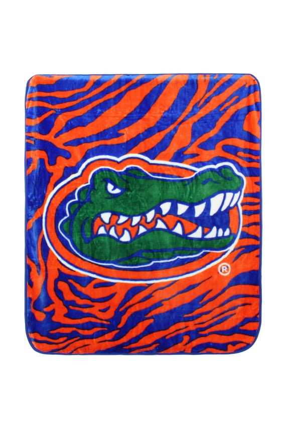 Everything Comfy Florida Gators Soft Raschel Throw Blanket, 60" x 50"