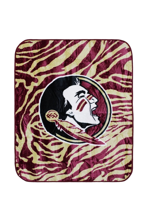 Everything Comfy Florida State Seminoles Soft Raschel Throw Blanket, 60" x 50"