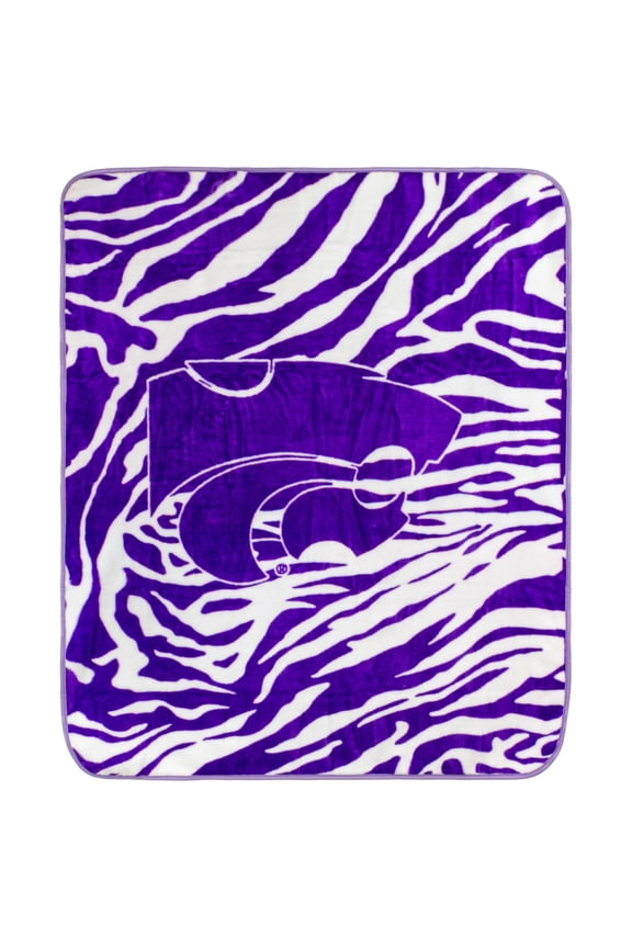Everything Comfy K State Kansas State Wildcats Soft Raschel Throw Blanket, 60" x 50"