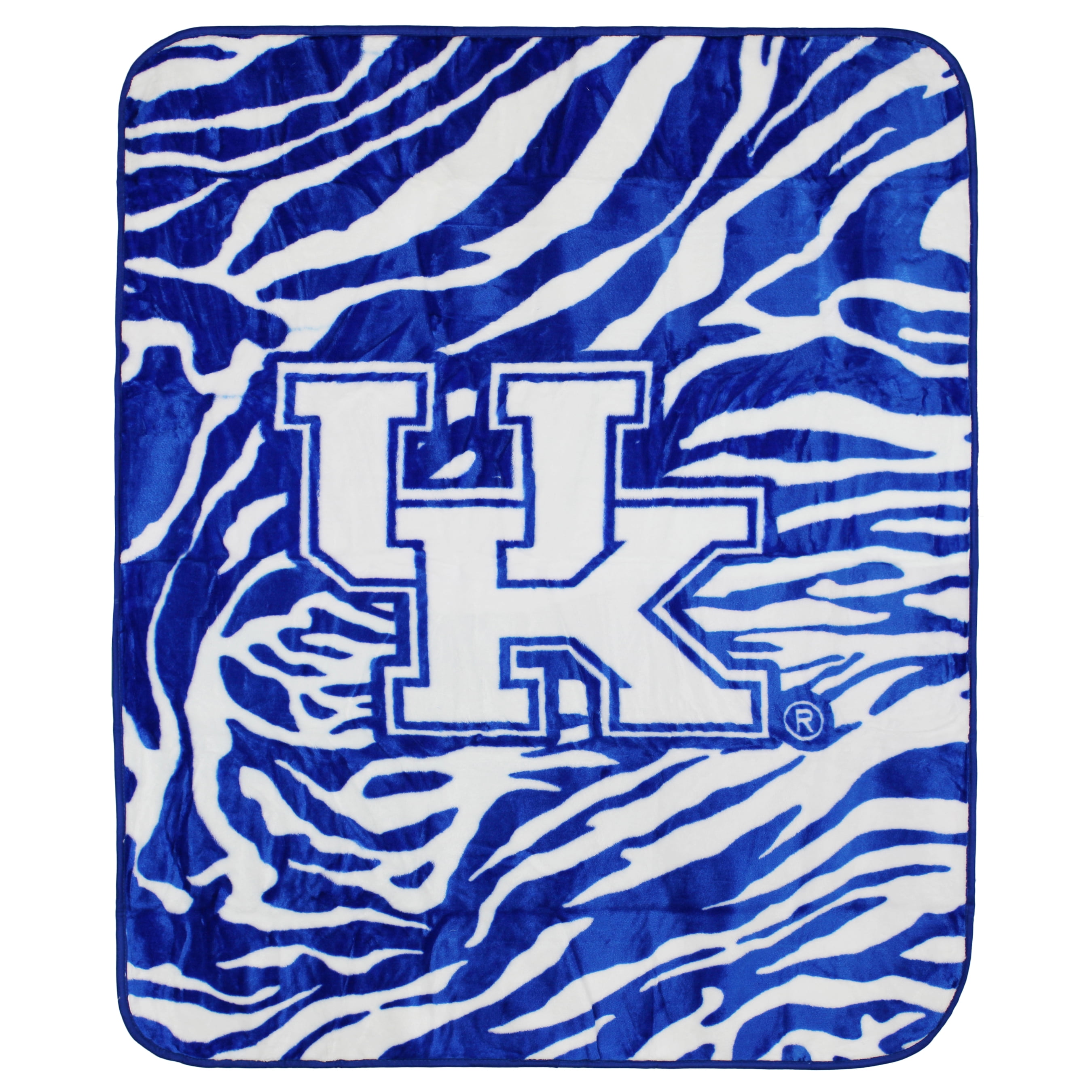 College Covers Everything Comfy Kentucky Wildcats Soft Raschel Throw Blanket, 60" x 50"