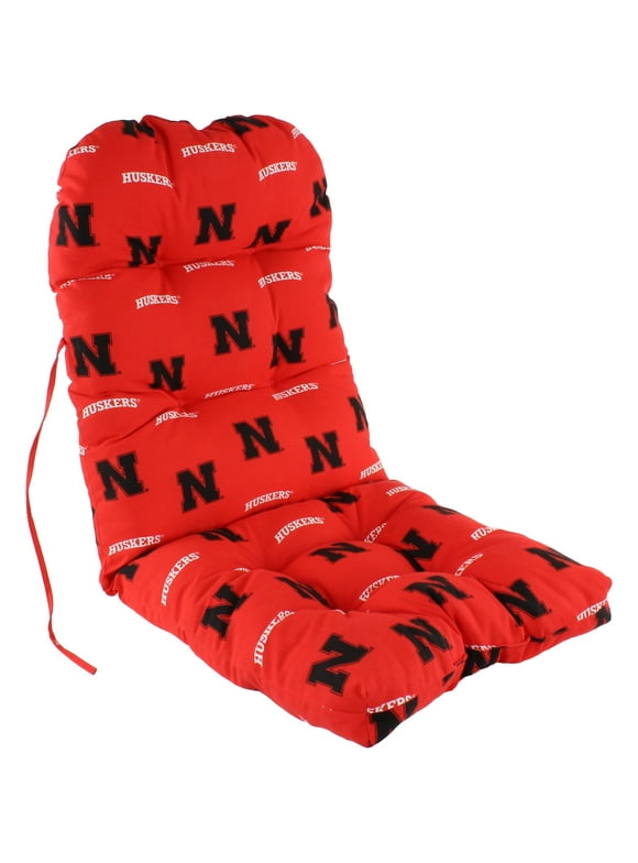 College Covers Everything Comfy Nebraska Cornhuskers Patio Adirondack Chair Cushion