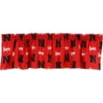 thumbnail image 1 of College Covers Everything Comfy Nebraska Cornhuskers Printed Curtain Valance - 84" x 15", 1 of 2