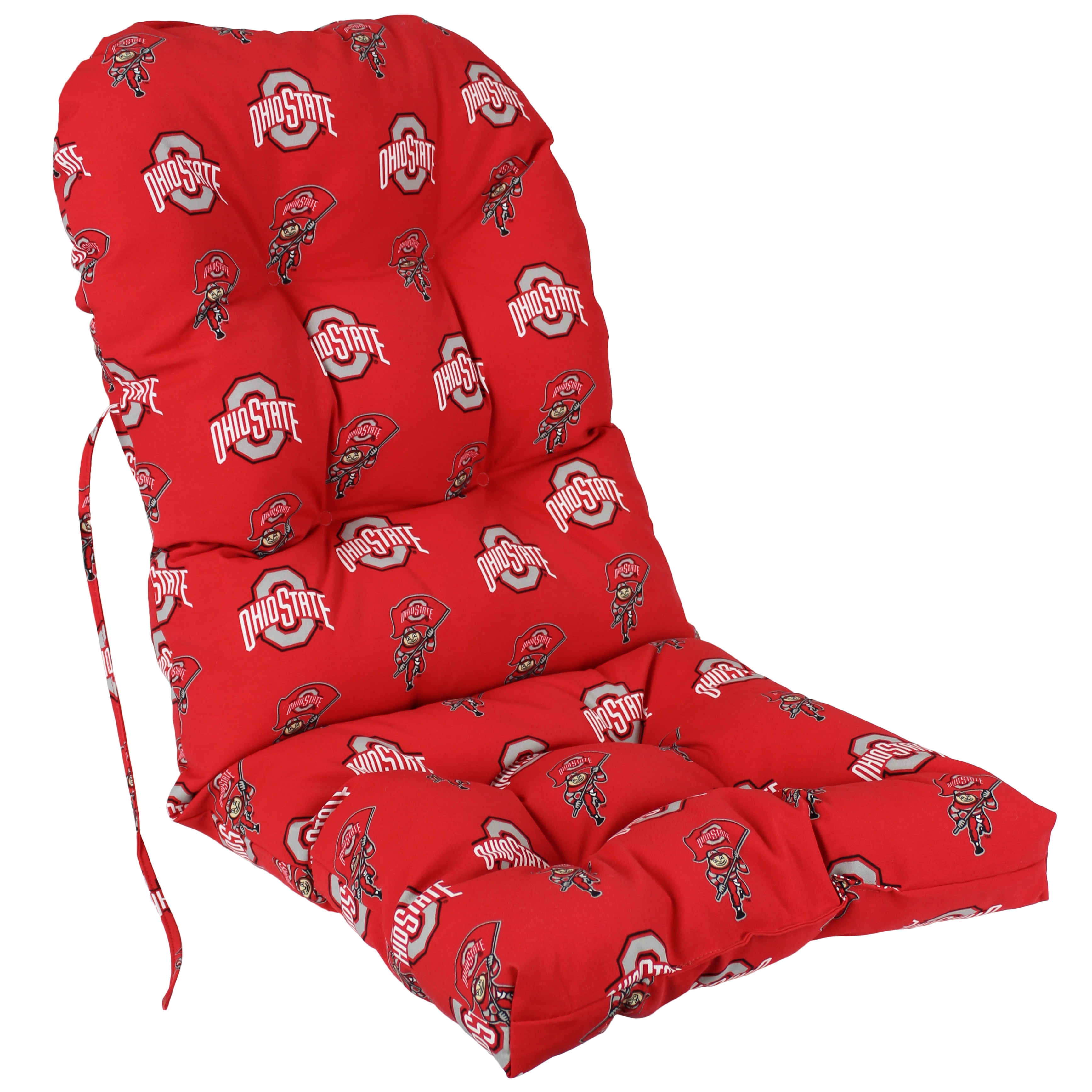 College Covers Everything Comfy Ohio State Buckeyes Patio Adirondack Chair Cushion Walmart