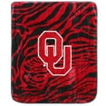 thumbnail image 1 of College Covers Everything Comfy Oklahoma Sooners Soft Raschel Throw Blanket, 60" x 50", 1 of 6