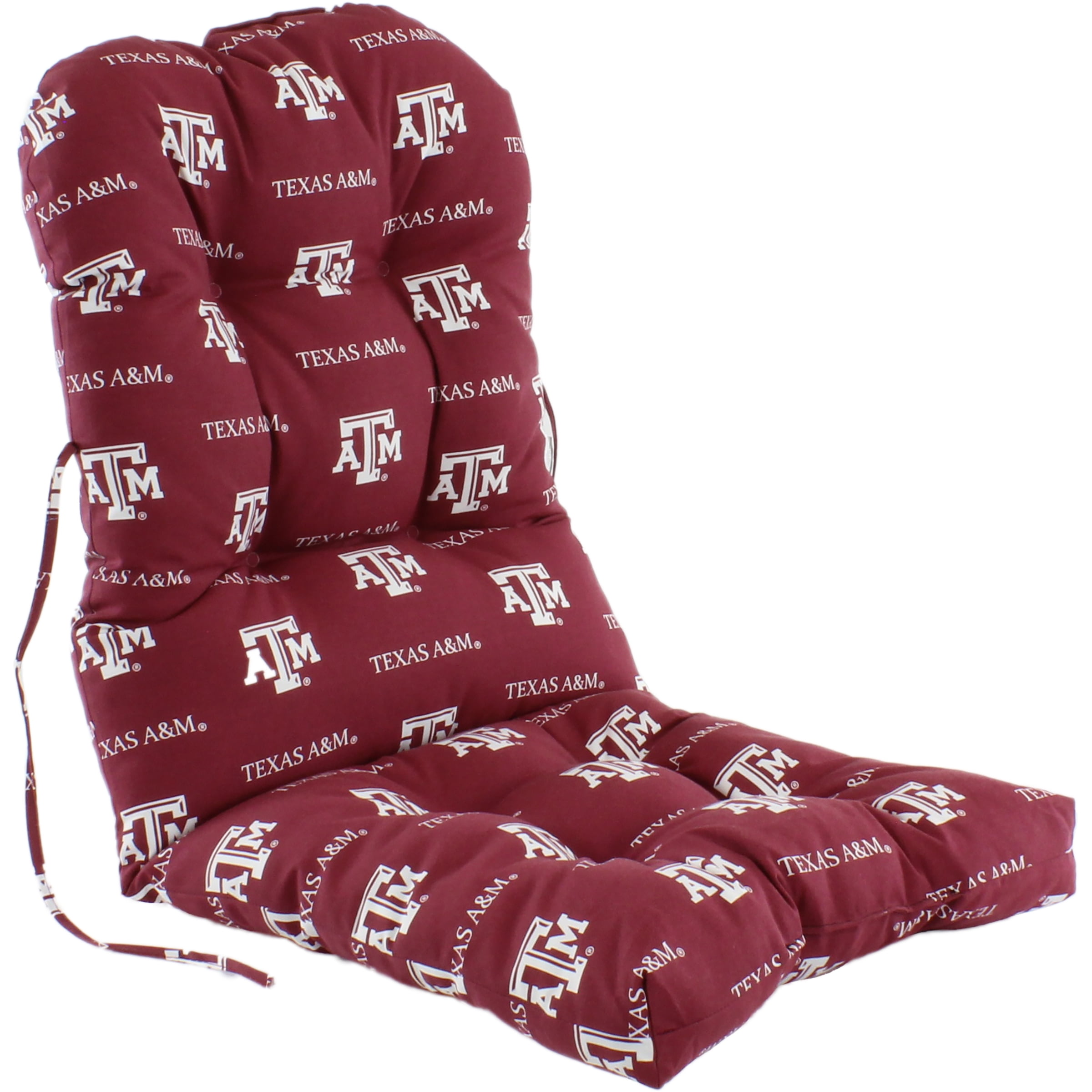 College Covers Everything Comfy Texas A&M Aggies Patio Adirondack Chair Cushion
