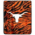 thumbnail image 1 of College Covers Everything Comfy Texas Longhorns Soft Raschel Throw Blanket, 60" x 50", 1 of 5