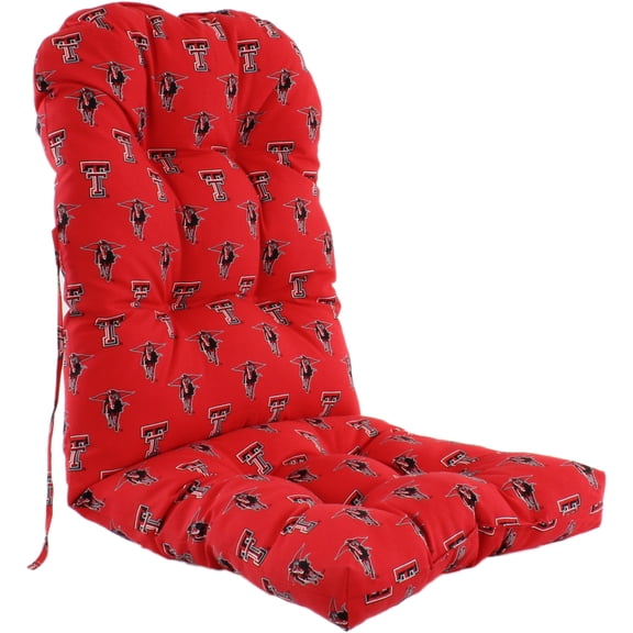 College Covers Everything Comfy Texas Tech Red Raiders Patio Adirondack Chair Cushion