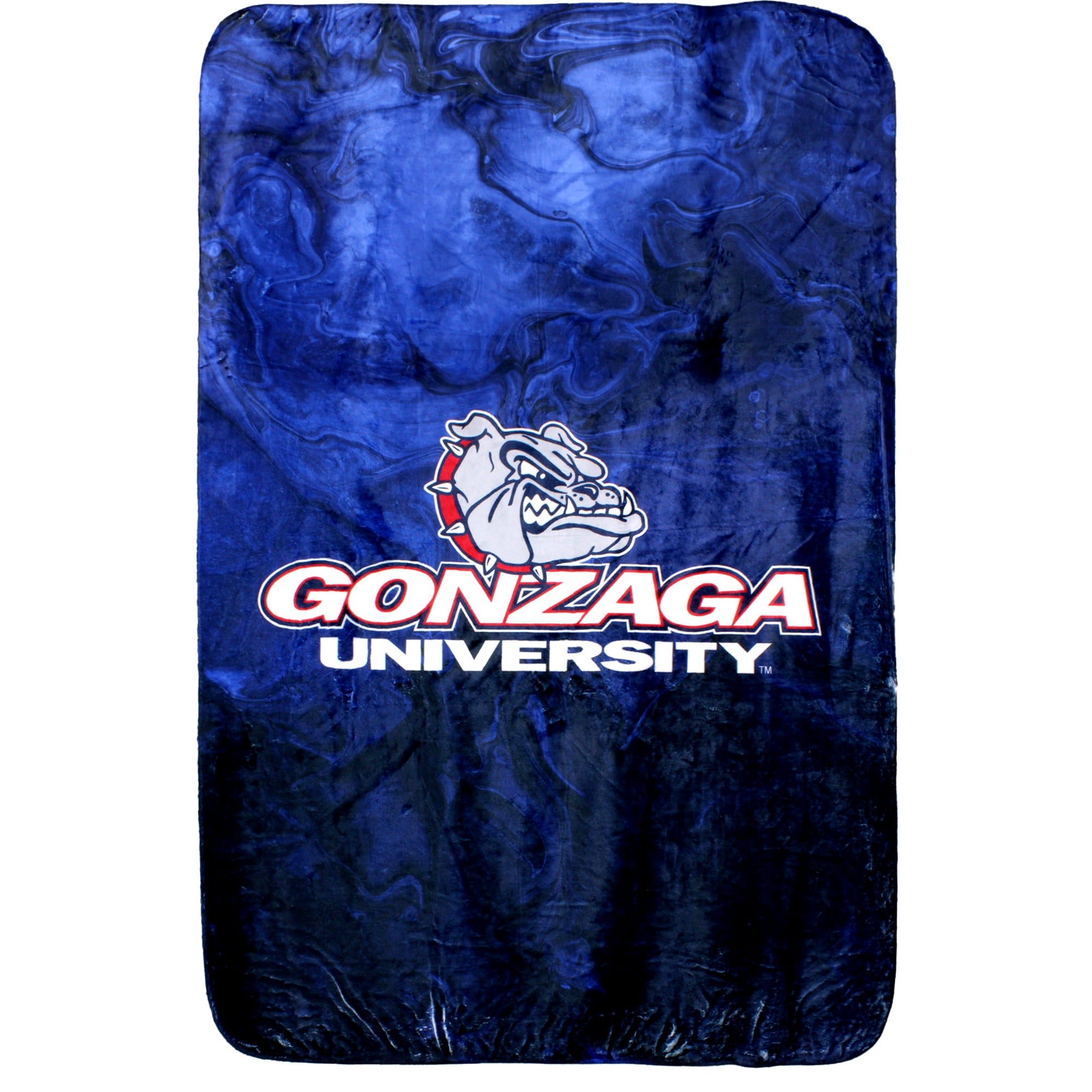 College Covers Gonzaga Bulldogs Sublimated Soft Throw Blanket, 30" x 40
