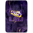 thumbnail image 1 of College Covers LSU Tigers Sublimated Soft Throw Blanket, 42" x 60", 1 of 5