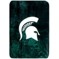 thumbnail image 1 of College Covers Michigan State Spartans Sublimated Soft Throw Blanket, 42" x 60", 1 of 5
