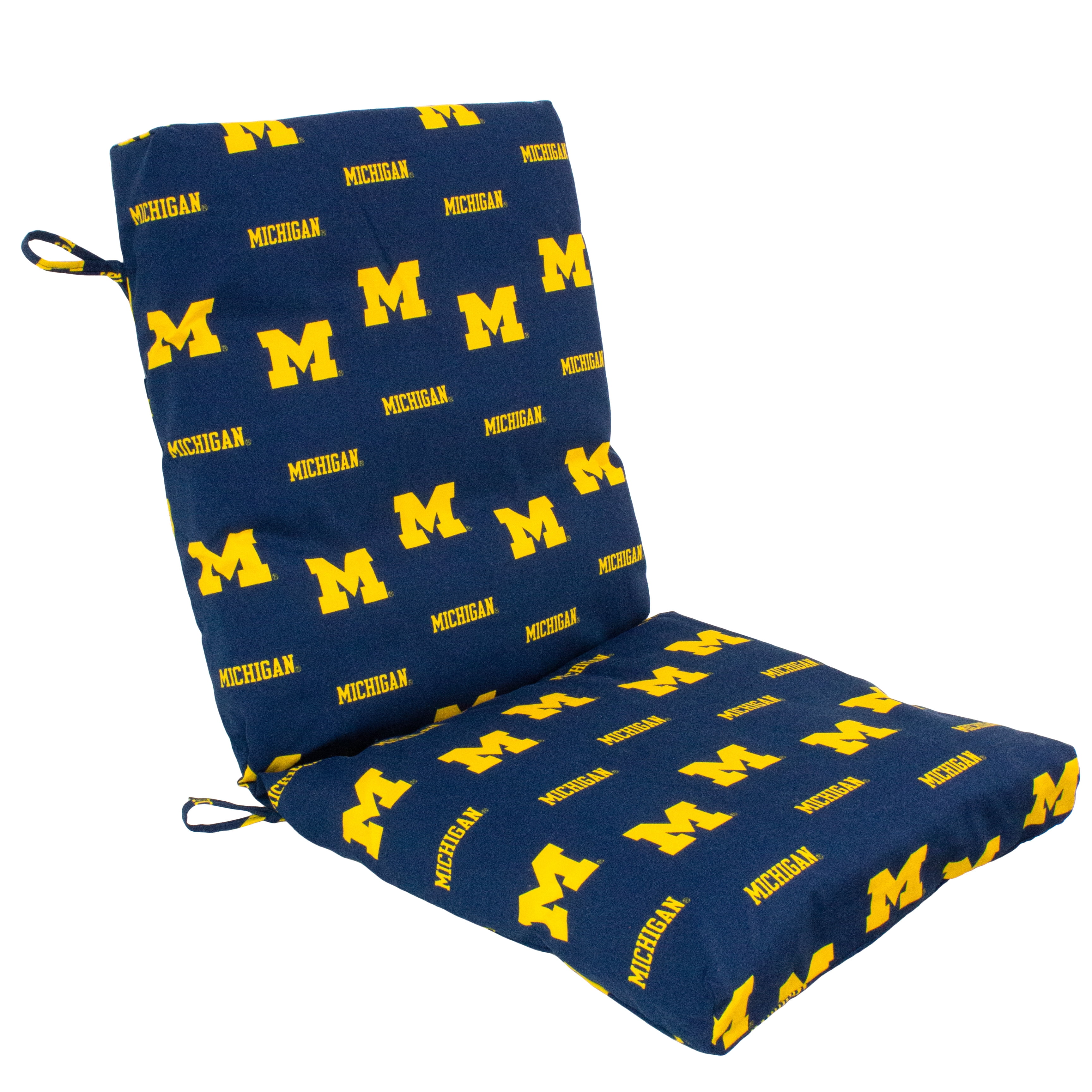 College Covers Michigan Wolverines 2pc Chair Cushion - Walmart.com