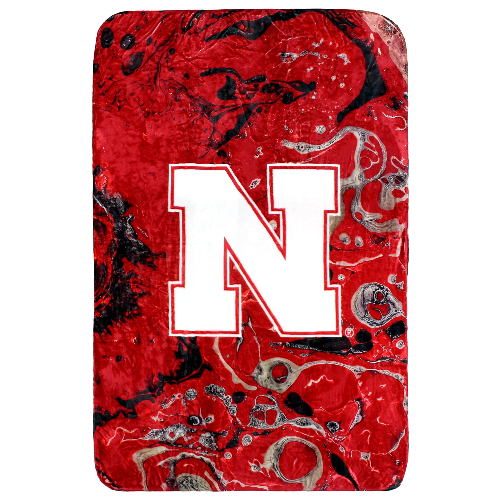 College Covers Nebraska Cornhuskers Sublimated Soft Throw Blanket, 42" x 60"