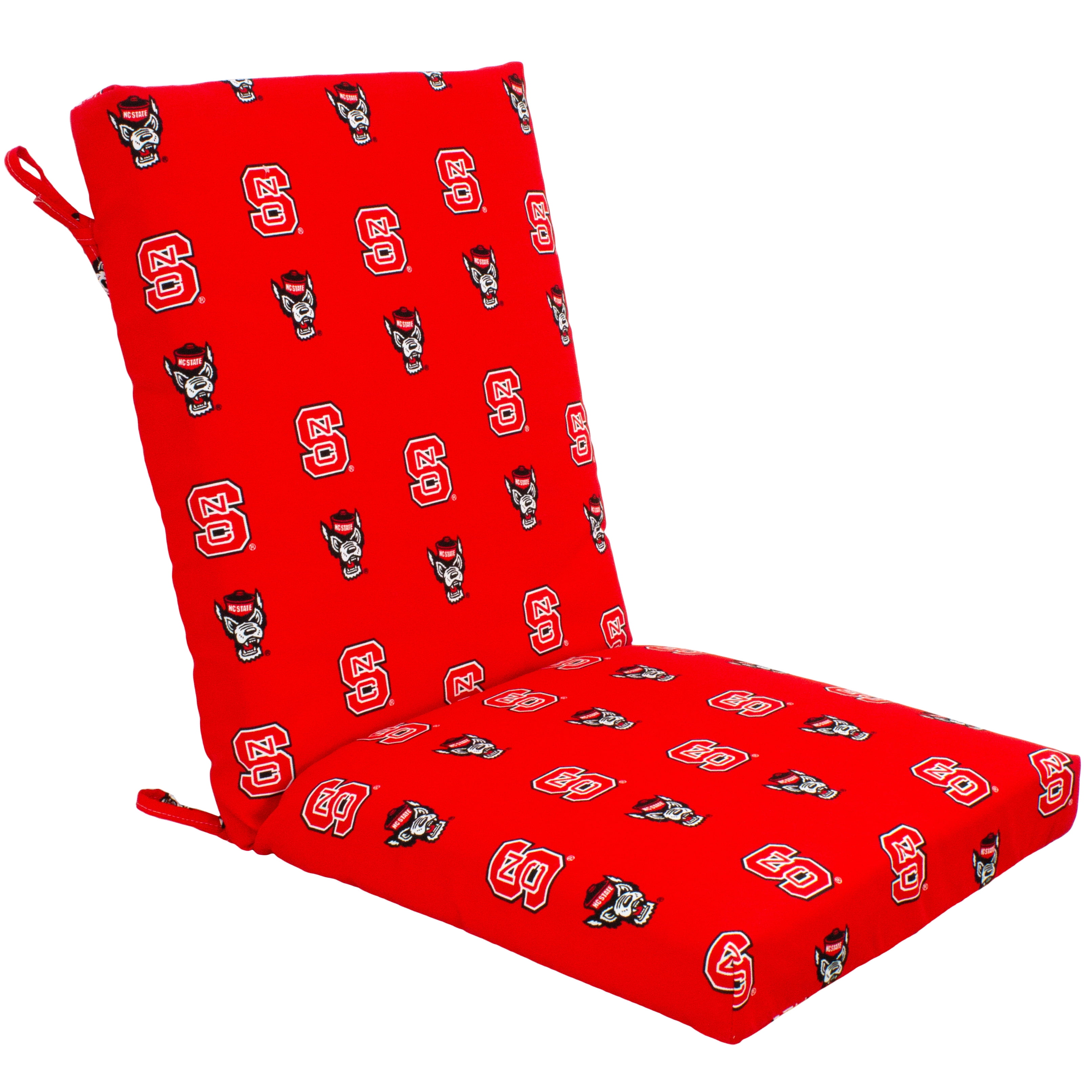 College Covers North Carolina State Wolfpack 2pc Chair Cushion