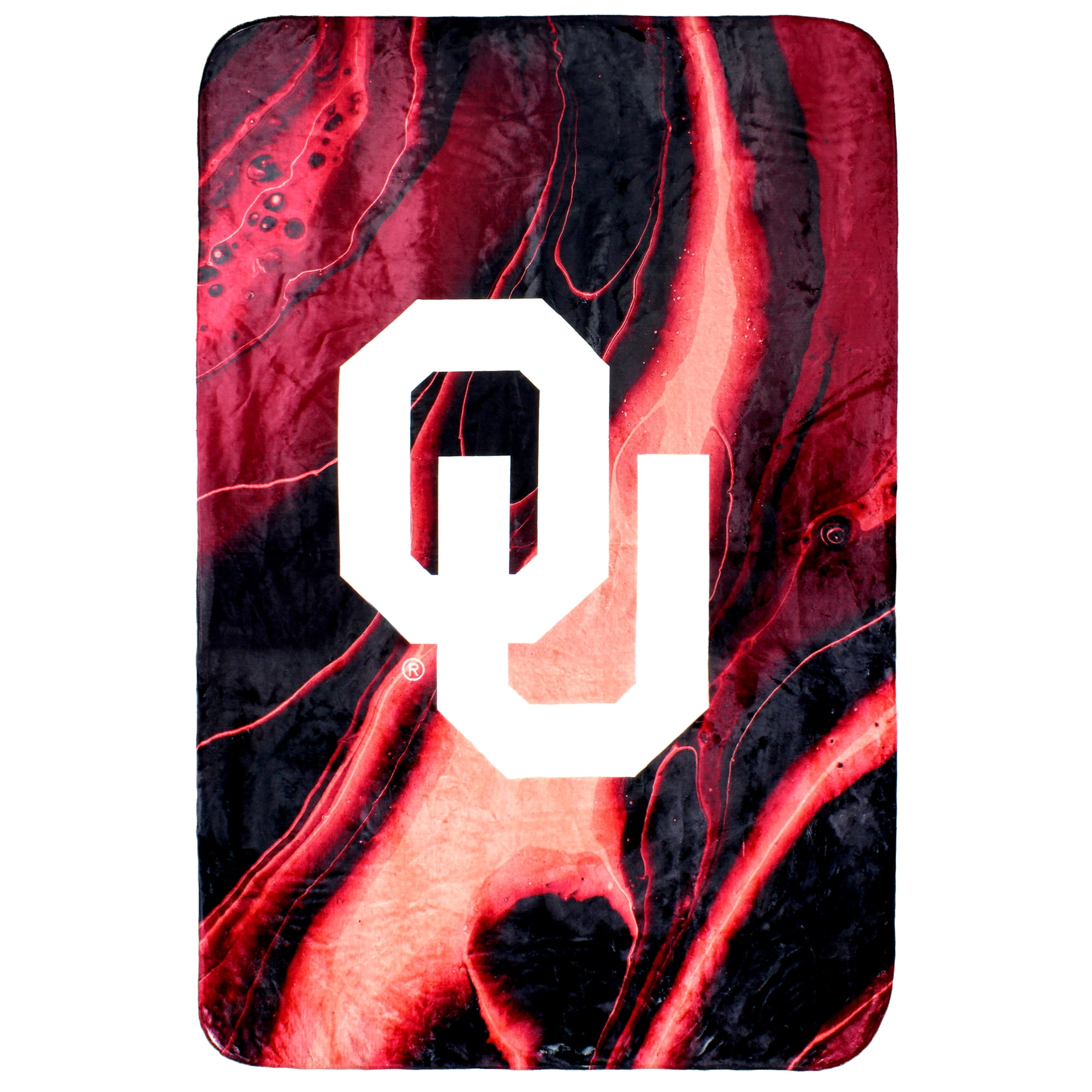 College Covers Oklahoma Sooners Sublimated Soft Throw Blanket, 30" x 40"