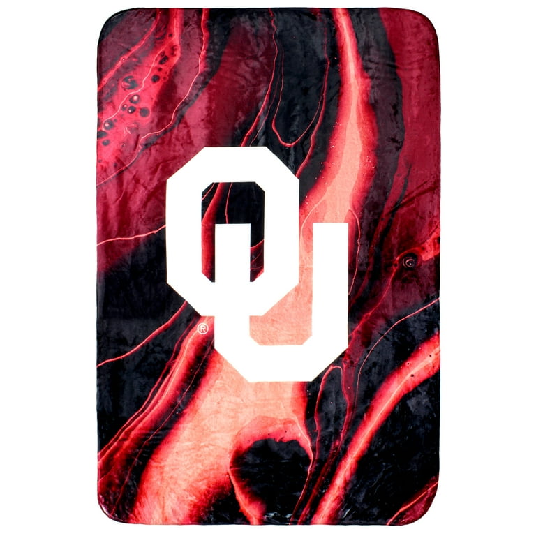 College Covers Oklahoma Sooners Sublimated Soft Throw Blanket, 30