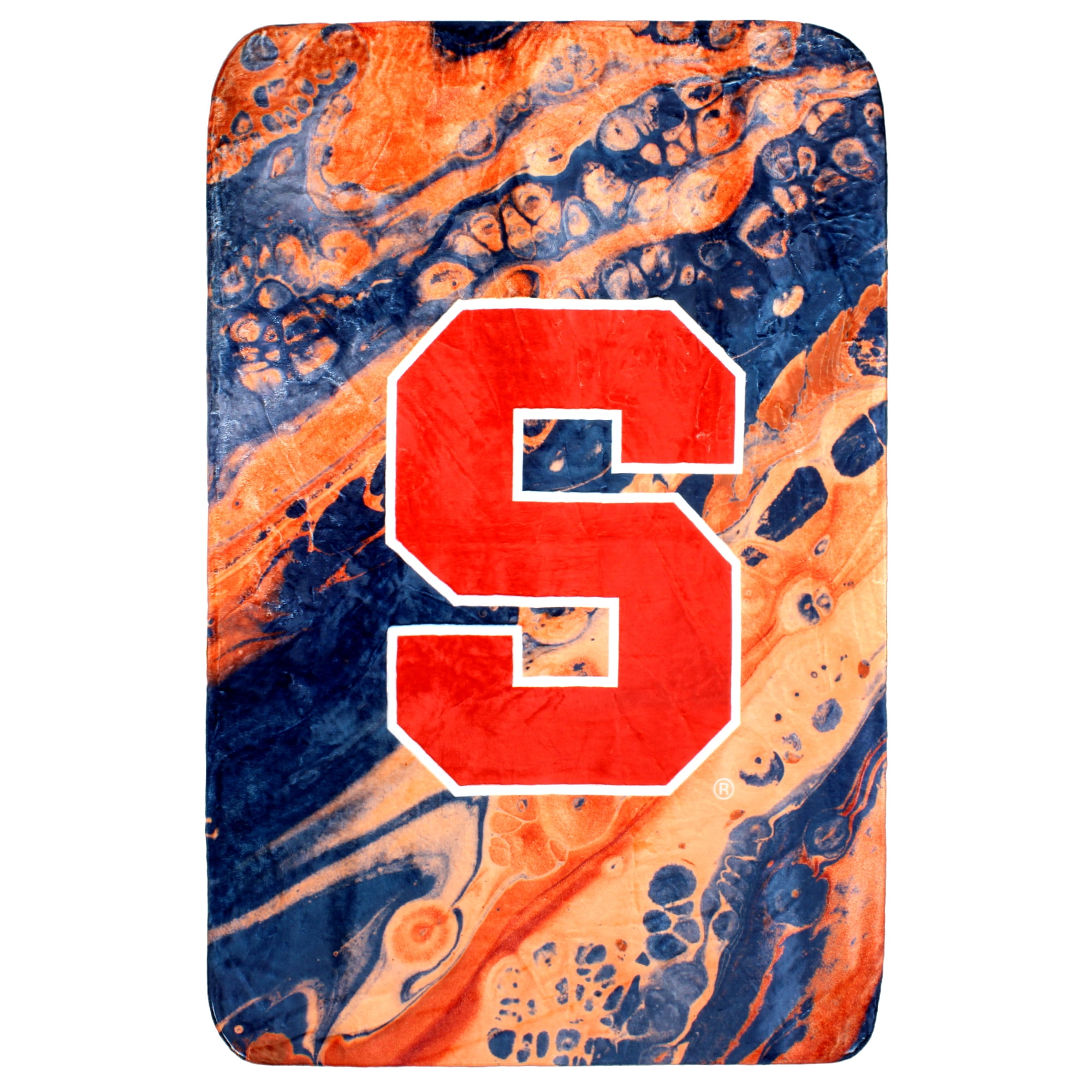 College Covers Syracuse Orange Sublimated Soft Throw Blanket, 30" x 40"