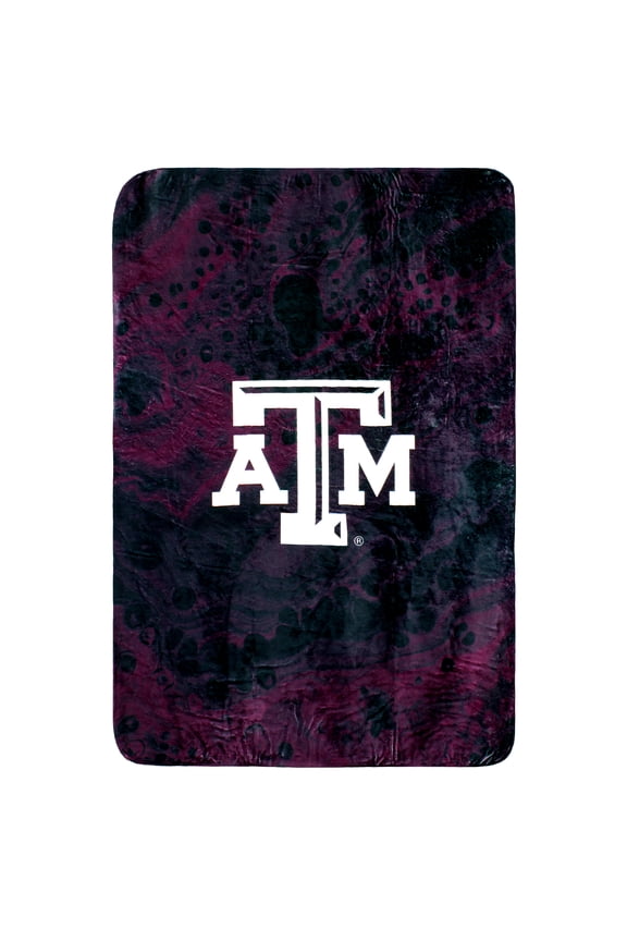 Texas A&M Aggies Sublimated Soft Throw Blanket, 42" x 60"