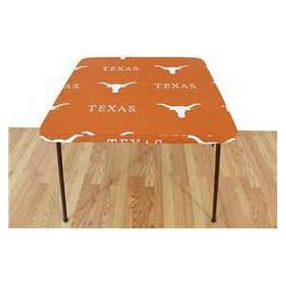 College Covers Texas Longhorns Tailgate Fitted Tablecloth, 33" x 33", Card Table Cover