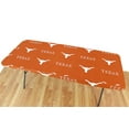 thumbnail image 1 of College Covers Texas Longhorns Tailgate Fitted Tablecloth, 72" x 30", 6 ft Table Cover, 1 of 6