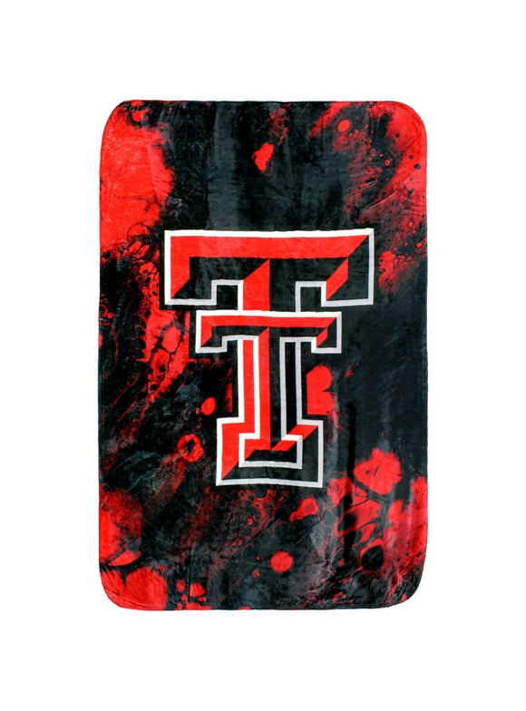 College Covers Texas Tech Red Raiders Sublimated Soft Throw Blanket, 42" x 60"