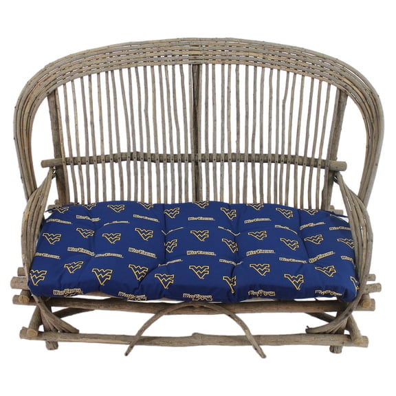 College Covers West Virginia Mountaineers Settee Cushion, 20 x 46