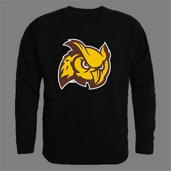 College Crewneck, Rowan, Black - Medium