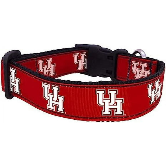 College Dog Collar (Large, Houston)