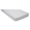 thumbnail image 1 of College Dorm 100% Jersey Knit Cotton Twin Extra Long Sheets Flat White, 1 of 2