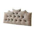 thumbnail image 1 of College Dorm Bed Bolster Pillow Long Rectangular, Headboard Backrest Support Cushion for Sitting in Bed, Soft Daybed Reading Pillow for Comfortable Support, 1 of 5