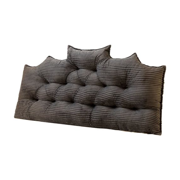 College Dorm Bed Bolster Pillow Long Rectangular, Headboard Backrest Support Cushion for Sitting in Bed, Soft Daybed Reading Pillow for Comfortable Support