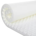 "Egg Crate Mattress Topper for College Dorm TwinExtra Long & Hospital
