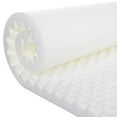 thumbnail image 1 of College Dorm Twin-Extra Long , Hospital Bed Twin, Egg Crate Mattress Topper, Convoluted Foam for Pressure Sores and Pain Relief, (74" x 38"), 1 of 4