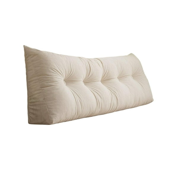 College Dormitory Double Bed Pillow, Reading Pillow, Headboard Pillow With Plush Backrest, Bedside Rest Pillow, Sofa Bed, Bunk Bed, Dormitory Cushions, High - Quality Corduroy,