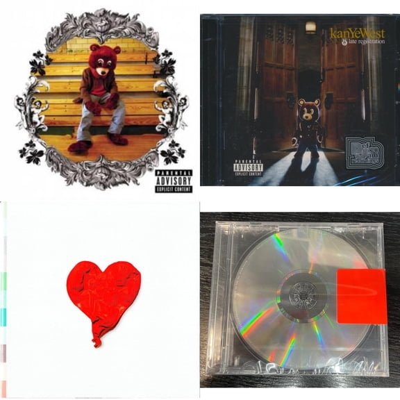 College Dropout & Late Registration & 808S & Heartbreak & Yeezus [CD Bundle]