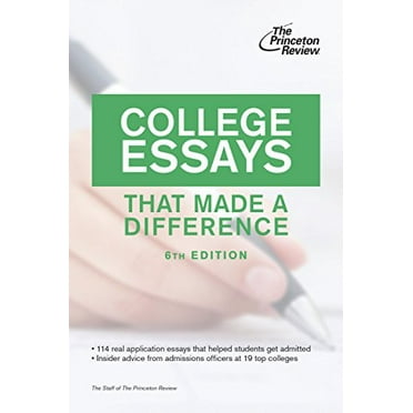 Pre-Owned College Essays That Made a Difference, 6th Edition (Paperback) 0804125783 9780804125789