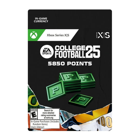 College Football 25: 5850 Points - Xbox Series X|S [Digital]